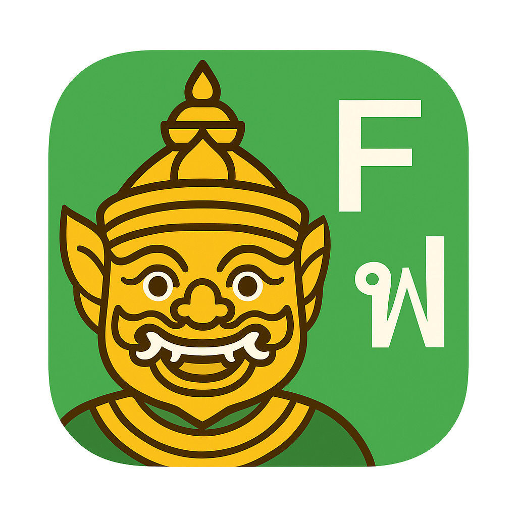 Thai Google Fonts Showcase
